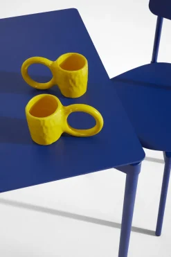 Mug en faïence citron 9 cm Donut - Petite Friture