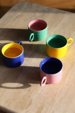 4 mugs colorés Chiquito - &Klevering