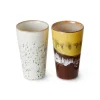 Mugs Latte Brine (Lot de 2) - HKLIVING