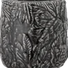 Nikou Deco Flowerpot Terracotta Noir - Bloomingville