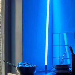 Néon tube led bleu 150 cm Neon - HAY