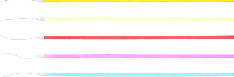 Néon tube led jaune 150 cm Neon - HAY