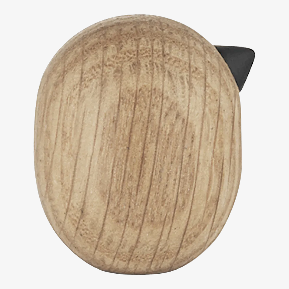 Oiseau en bois 3 cm Little Bird Oak - Normann Copenhagen