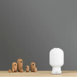 Oiseau en bois 4,5 cm Little Bird Oak - Normann Copenhagen