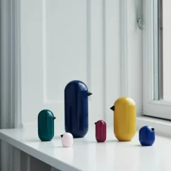Oiseau en bois 4,5 cm Little Bird Oak - Normann Copenhagen