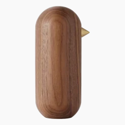 Oiseau en bois 13,5 cm noyer Little Bird Walnut - Normann Copenhagen