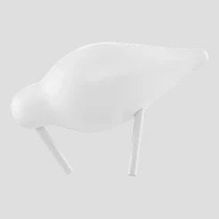 Oiseau en chêne blanc et pieds en acier blancs S Shorebird blanc / blanc - Normann Copenhagen