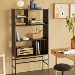 Organisateur de bureau en chêne - Hübsch