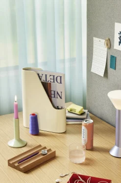 Organiseur de bureau Redux blanc cassé/jaune clair/essence (Lot de 3) - Hübsch