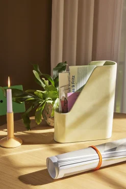 Organiseur de bureau Redux blanc cassé/jaune clair/essence (Lot de 3) - Hübsch