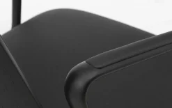 Pad Lounge Chair Low Swivel Black Alu - Normann Copenhagen