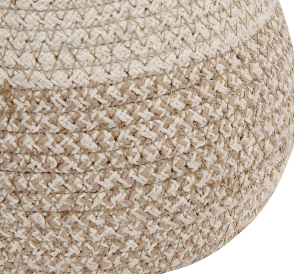 Panier de rangement en coton beige 23 x 27 cm Mushroom - Lorena Canals