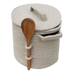 Panier de rangement en coton 21 cm Little chef - Lorena Canals