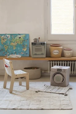 Panier de rangement en polyester 30 x 33 cm Washing machine - Lorena Canals