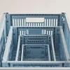 Panier en plastique recyclé bleu ciel 26,5 x 34,5 x 14 cm Colour Crate - HAY