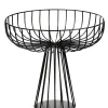 Panier haut en fer noir 30x28cm Catu - Serax