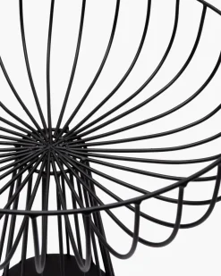 Panier haut en fer noir 30x28cm Catu - Serax