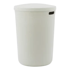 Panier à linge en tissu recyclé blanc crème 46,5x64,5cm Hide - Normann Copenhagen