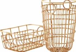 Panier rectangulaire en rotin naturel Carry Me - Cane-Line