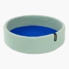 Panier rond pour chat en laine turquoise et bleu royal 60cm Fine - Myfelt