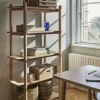 2 Paniers en abaca ocre - Hübsch