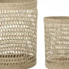 2 Paniers en algues tressées Connie - Bloomingville