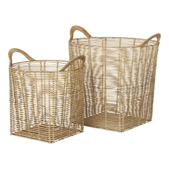 2 Paniers longs en rotin Safi - Broste Copenhagen