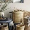 3 Paniers ronds en rotin naturel Tesser - Bloomingville