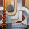 Papier peint art déco 192x270 cm Arpége - Edito