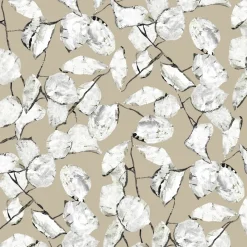 Papier peint beige Monnaie de Pape Raccordable - Edito