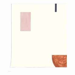 Papier peint cannelle Géométrie - Season Paper x Heju