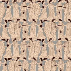 Papier peint intissé bleu 192 x 270 cm Déesse - Edito
