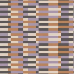 Papier peint intissé violet et orange 192x270 cm Bauhaus - Edito