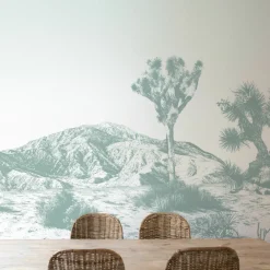 Papier peint vert Arizona - Edito