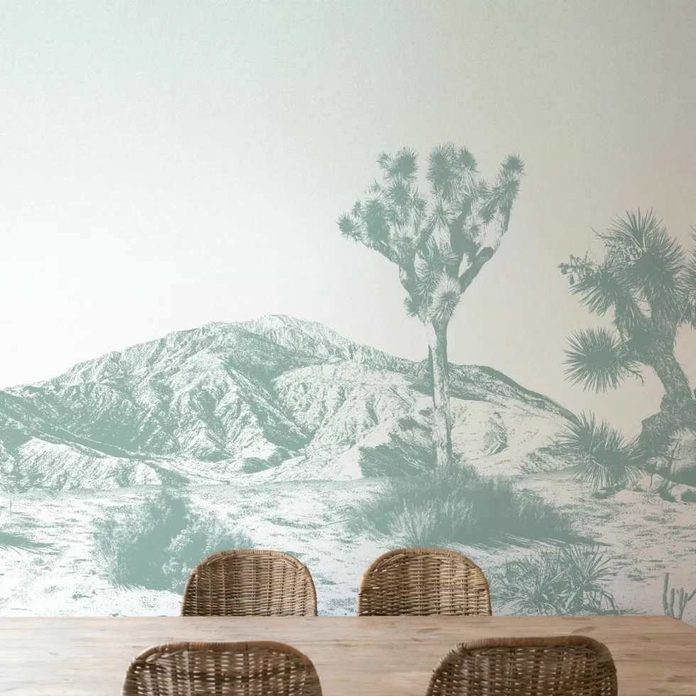 Papier peint vert Arizona - Edito