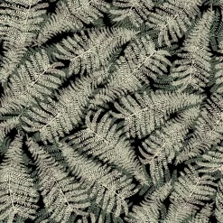 Papier peint vert Fougères Raccordable - Edito