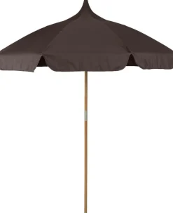 Parasol en bois de hêtre et tissu en polyester 200x225cm Lull - Ferm living