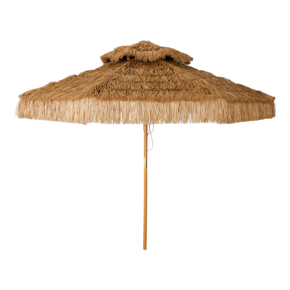 Parasol en raffia Patio - HKliving