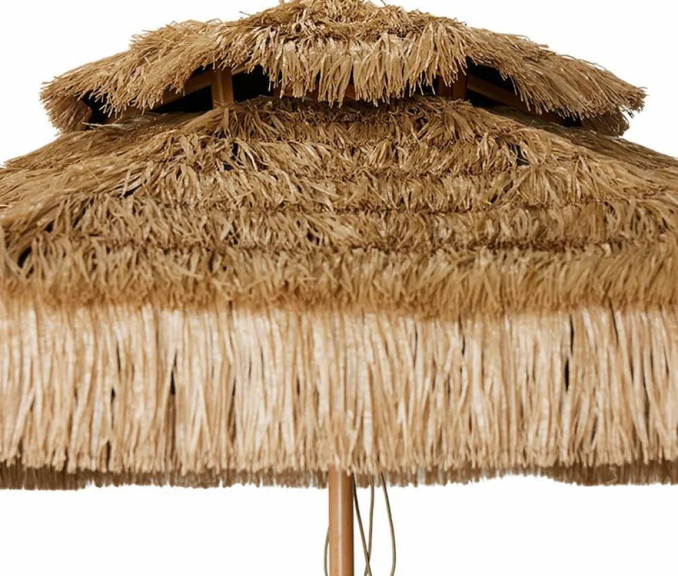 Parasol en raffia Patio - HKliving