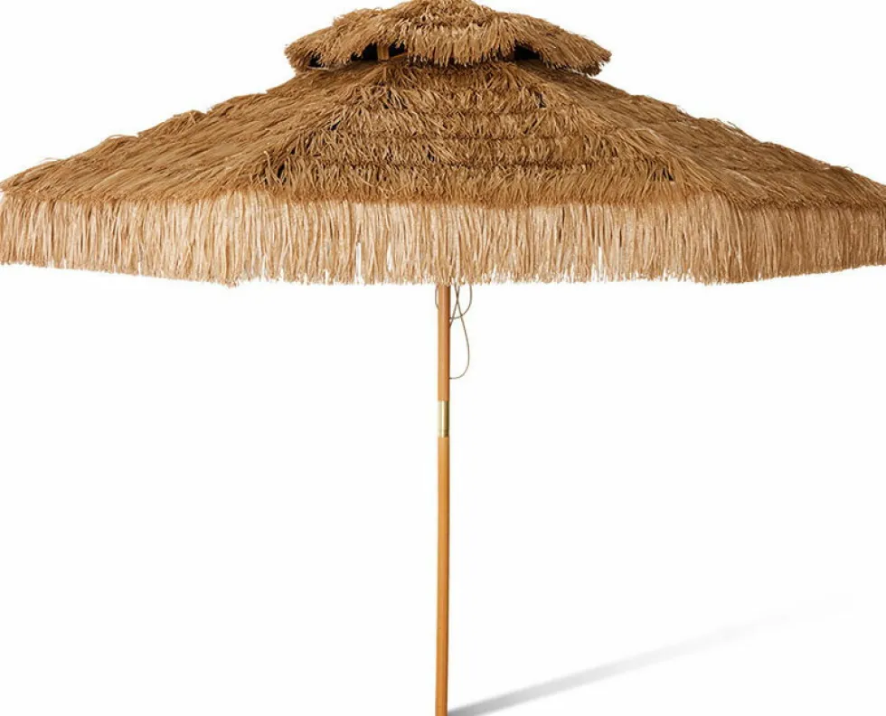 Parasol en raffia Patio - HKliving