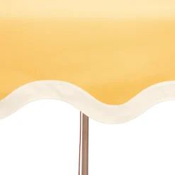 Parasol oversize rétro en polyester jaune Pensol - Fatboy