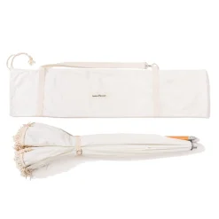 Parasol rond en tissu blanc antique The Premium - Business & Pleasure