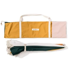 Parasol rond en tissu coloré 70s Cinque The Premium - Business & Pleasure