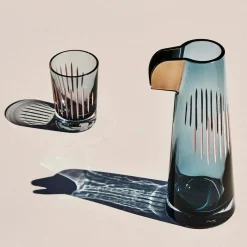 Parrot Set of 2 Water Glasses Clear - (Jeu de 2 verres à eau) Nude Glass