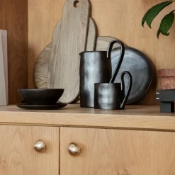 Patère en laiton doré Chanterelle - Ferm Living