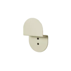 Patère murale en acier laqué vert clair 10 x 16 x 4 cm - Nobodinoz