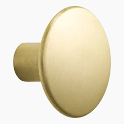 Patère ronde en laiton doré 3,9 cm The Dots - Muuto