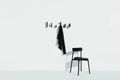 2 Patères en céramique marron Klump - Petite friture