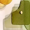 4 Patères murales en verre GLOWY - Mlle Jo
