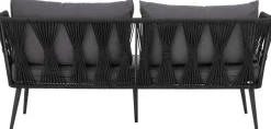 Pavone Canapé Noir Métal - Bloomingville